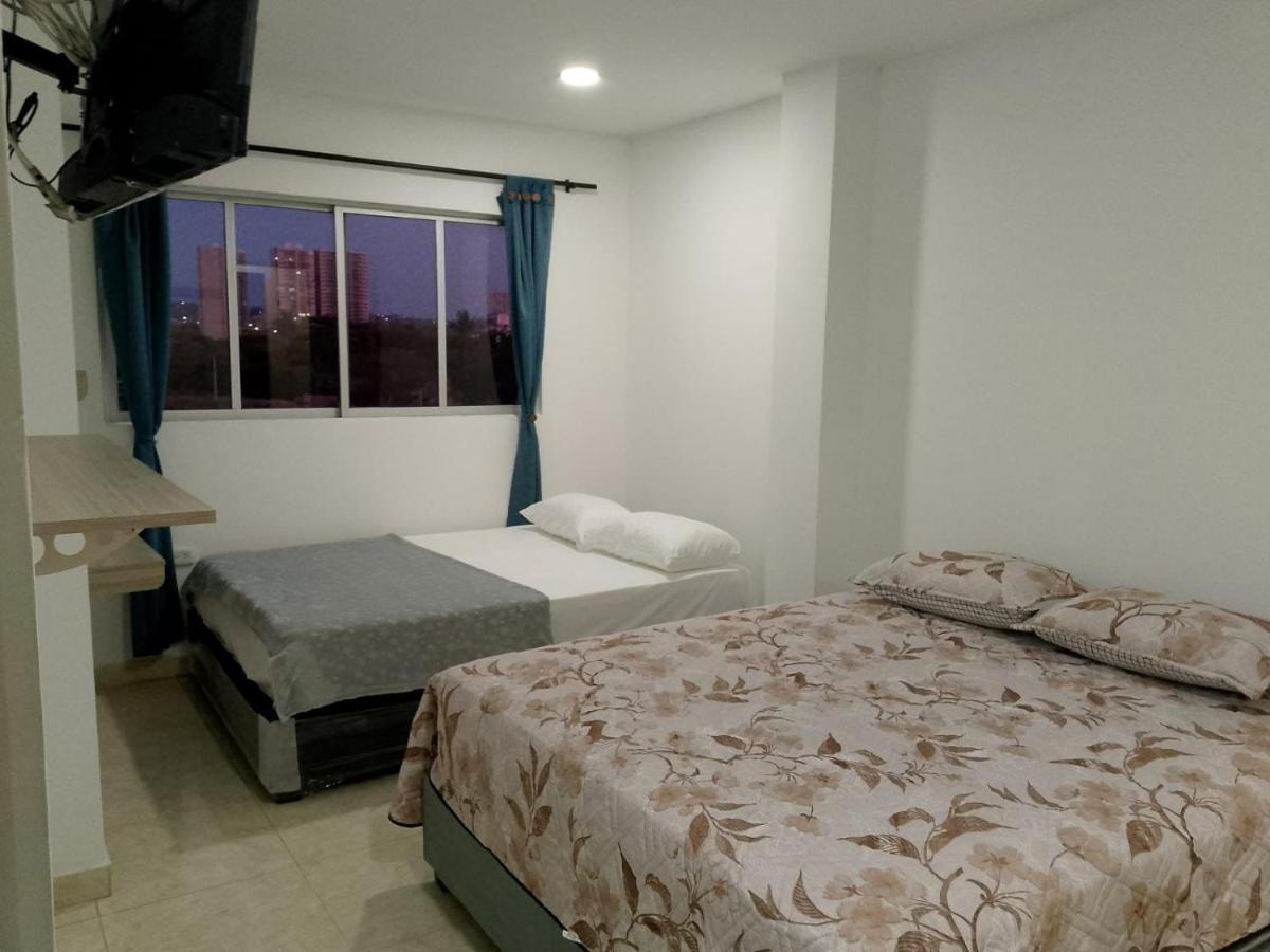 Habitación con vista a la ciudad